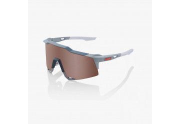 LUNETTES 100% SPEEDCRAFT SOFT STONE GREY HIPER CRIMSON