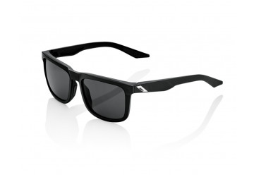 LUNETTES 100% BLAKE SOFT TACT BLACK SMOKE LENS