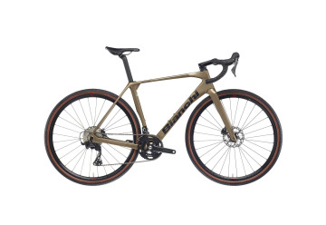 VELO GRAVEL BIANCHI IMPULSO COMP GRX610 12V - CHAMPAGNE