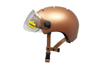 CASQUE URBAN LIFESTYLE KASK MAT - CHOCOLAT BROWN