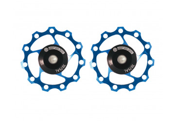 ROULETTES DE DERAILLEUR SB3 11 DENTS - BLEU