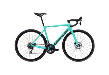 VELO DE ROUTE BIANCHI SPRINT 105 DI2 DISC 12V CELESTE