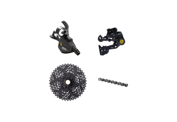 GROUPE VTT BOX COMPONENTS FOUR 8 VITESSES 12-42 SINGLE-SHIFT E-BIKE