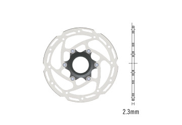 DISQUE TEKTRO TR45 CENTERLOCK (203/180/160MM)