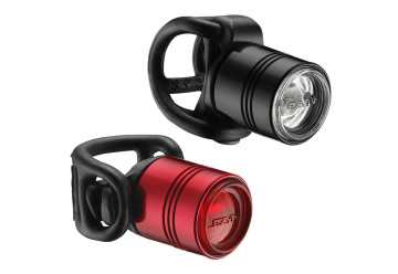 ECLAIRAGE LED LEZYNE FENTO DRIVE AVANT ET ARRIERE - ROUGE