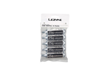 PACK 5 CARTOUCHES CO2 25g LEZYNE