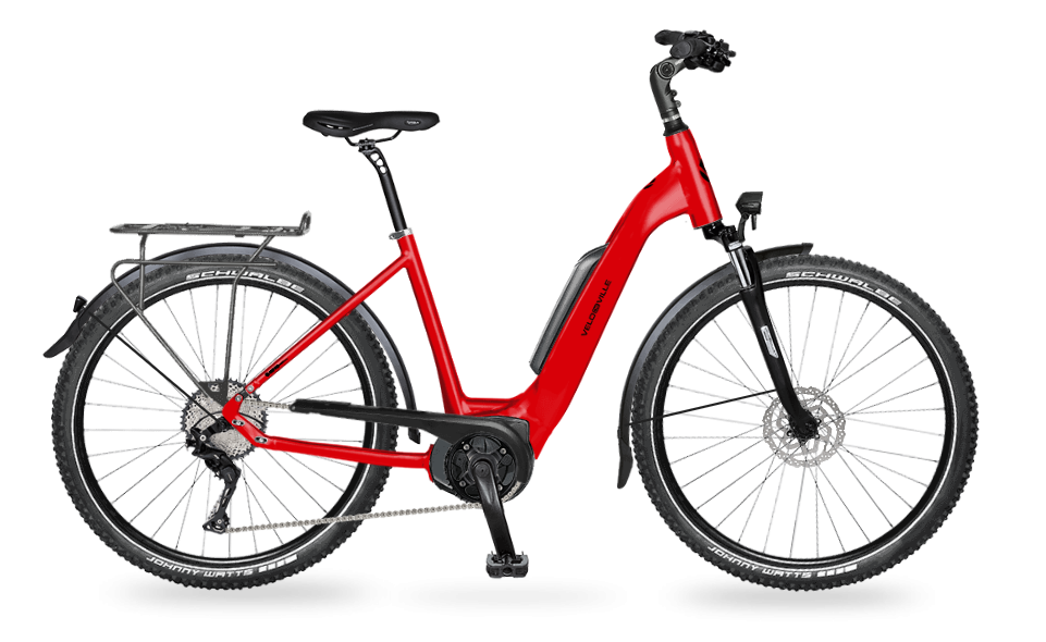 Velo de ville rouge cheap