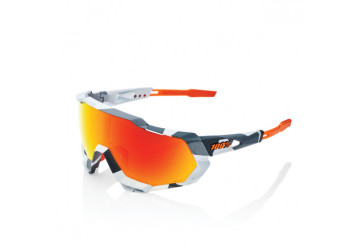 LUNETTES 100% SPEEDTRAP - SOFT TACT GREY CAMO - HIPER