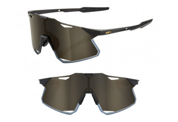 LUNETTES 100% HYPERCRAFT MATTE BLACK SOFT GOLD