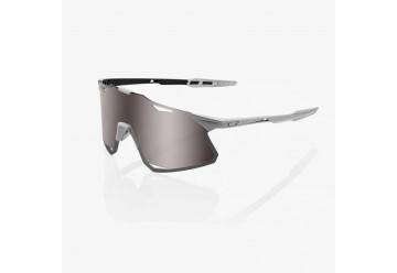 LUNETTES 100% HYPERCRAFT MATTE STONE GREY HIPER CRIMSON SILVER